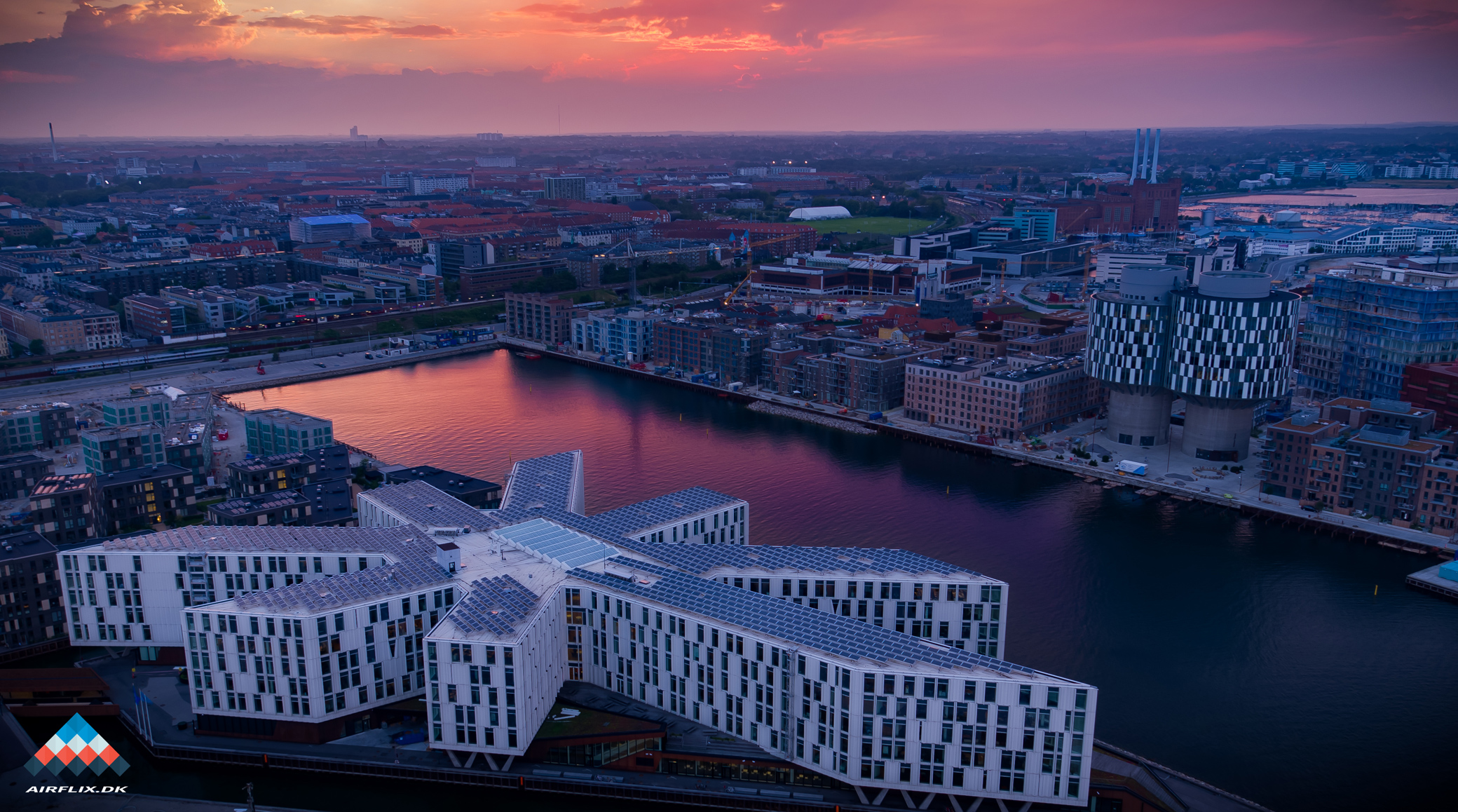 Nordhavn - Drone Video | Colorgrading Drone Copenhagen AirFlix